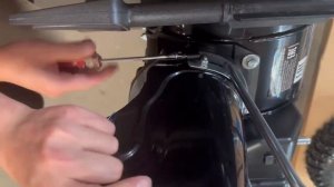 Правильная и простая установка горловины на снегоуборщике бензиновом HT-SF21254.