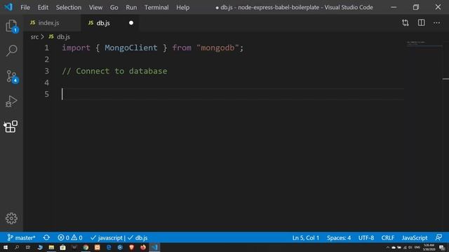 2 Connect to MongoDB database | Node Js смотреть онлайн