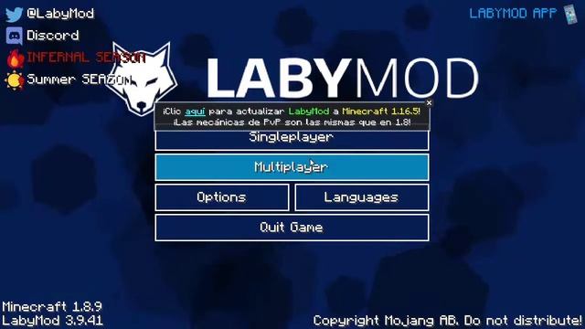 COMO INSTALAR LABYMOD para UBUNTU  Minecraft Client