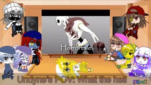 Undertale react to papyrus au themes ft. Pan||Bad/Lazy||Głītçh Tàłę||