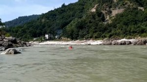 Пакрафт Билюта, сплав по Ганге.