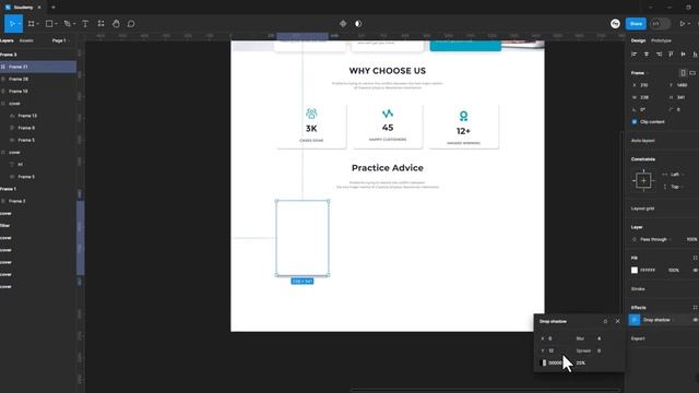Landing page UI Design In Figma | Figma tutorial for beginners ...