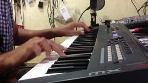 Jamming with Yamaha MX-49 #2
