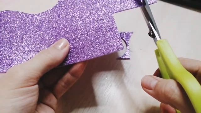 БАНТ ИЗ ФАТИНА И ФОАМИРАНА/Tulle and foamiran bow
