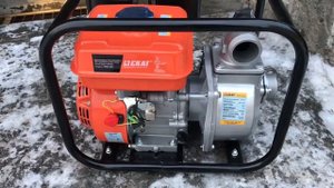 Мотопомпа бензиновая для перекачки воды и дизельного топлива МПБ-600 фирма Скат. Обзор, цена, Крск.