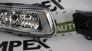 VW Polo sedan 2015-2020 года. ПТФ 2-ламповые