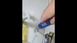 Лайфхак. Простой способ ремонта дверки