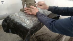 Знакомьтесь, Игорёк!) Поделка из цемента | DIY cement crafts with your own hands