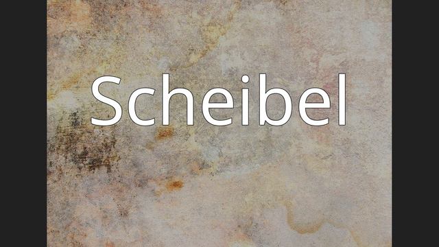 Scheibel