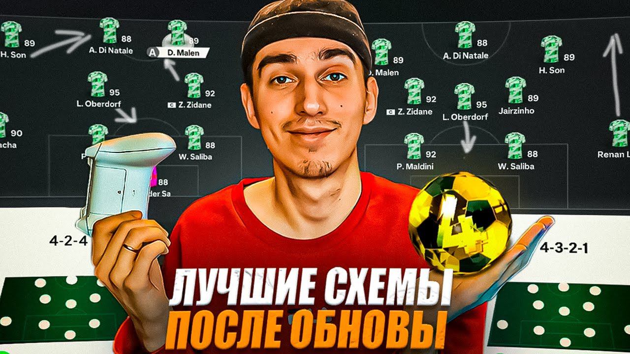 ЛУЧШИЕ СХЕМЫ В EA FC 24 после ОБНОВЛЕНИЯ | 0 ПРОПУЩЕННЫХ ГОЛОВ - этой СХЕМОЙ | ТАКТИКИ в EA FC 24 смотреть онлайн