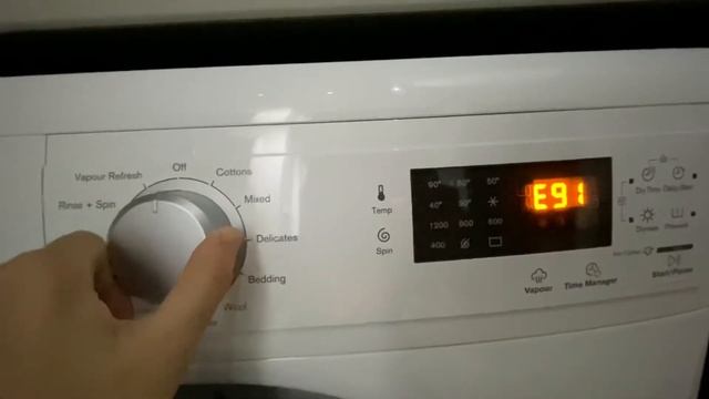 Electrolux washing machine - error code E91 - how to fix? смотреть онлайн