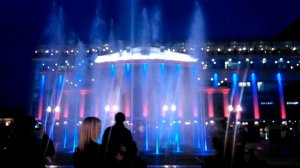 Тула. Музыкальный фонтан. ТЦ Гостиный Двор