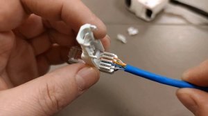 ⚒ Конектор RJ45 UTP кат. 6, неекранований, безінструментальний