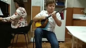 С.Федоров "Испанский танец", домра, исп. Дмитрий Руденко, 9 лет.