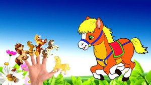 Лошадки. Пальчики ДЛЯ ДЕТЕЙ. Развивающая песенка ДЛЯ ДЕТЕЙ