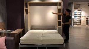 ШКАФ КРОВАТЬ ТРАНСФОРМЕР ДЛЯ СТУДИЙ