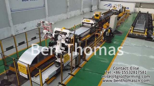 Оборудование для производства профнастила | Автоматическая линия для производства профнастила смотреть онлайн