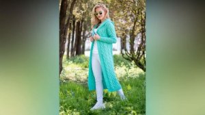 Красивые  вязаные  кардиганы.(подборка)