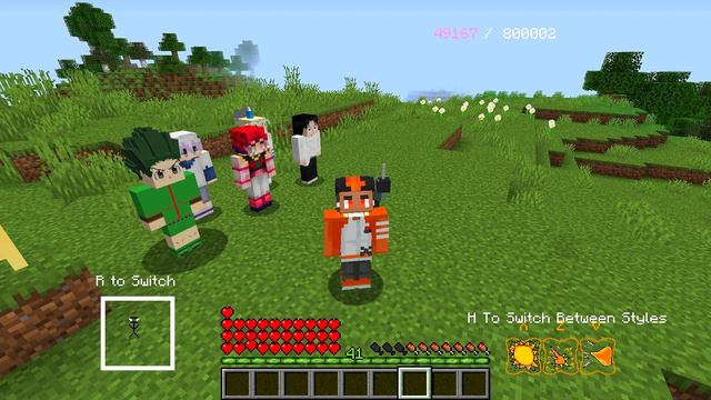 Novo Mod de Hunter x Hunter no Minecraft! смотреть онлайн