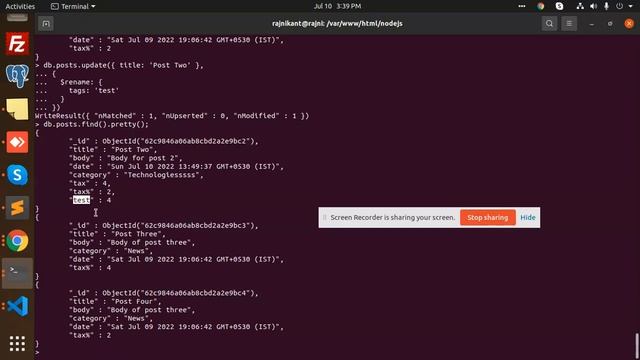 Rename a Field in a MongoDB Collection | How do I delete a document in MongoDB | MongoDB Tutorial смотреть онлайн