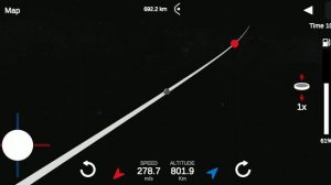 ellipse rocket simulator - moon landing (not easy)