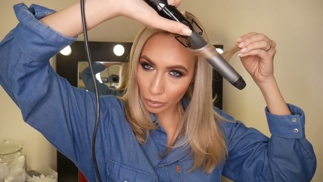 ЛОКОНЫ ЗА 10 МИНУТ, УКЛАДКА НА ГРЯЗНУЮ ГОЛОВУ смотреть онлайн