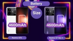 Realme GT Neo 5 Vs Realme GT 3