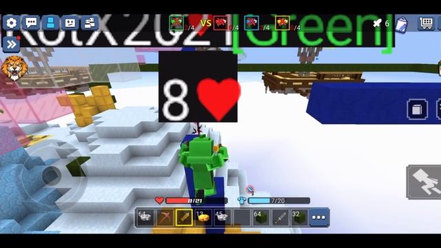 Использую ТОЛЬКО ЧИТЫ ДЛЯ Битвы В БЛОКМАН ГО БЕД ВАРС | blockman go смотреть онлайн