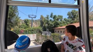 Прогулка по Алании/Пещеры/Фуникулер и замок в Турции