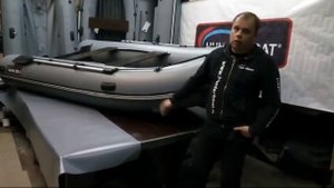 Обзор надувной лодки НДНД Хантер 390 А