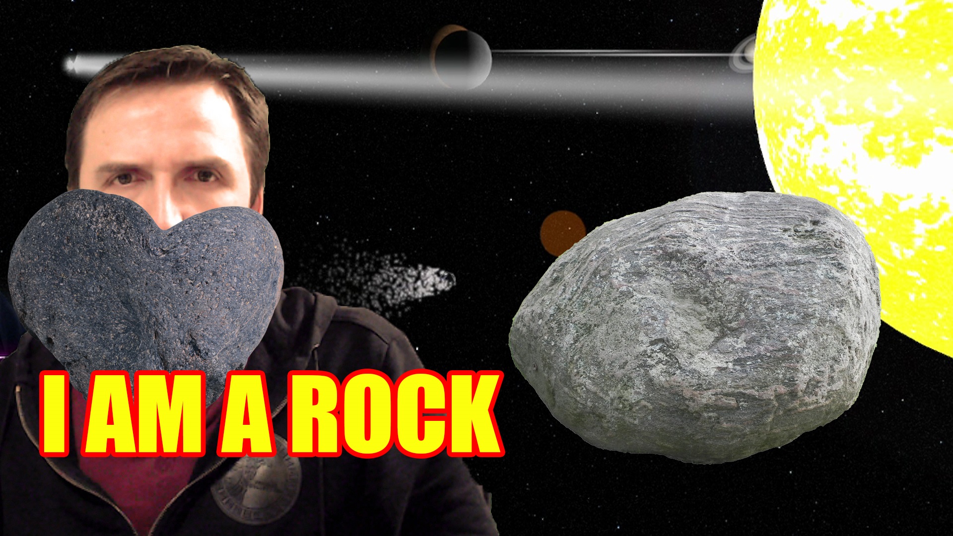 I Am a rock - Solar system odysey - На землю летит астероид