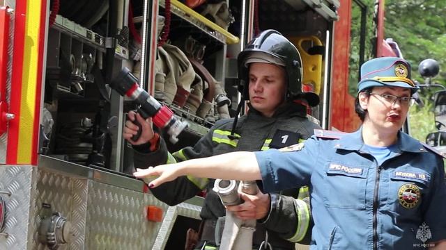 Волшебная пожарная машина в детском саду