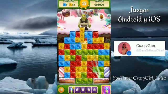 Shrek Sugar Fever - Puzzle Games | Level 13 | GamePlay | Android & IOS | CʀᴀᴢʏGɪʀʟ смотреть онлайн