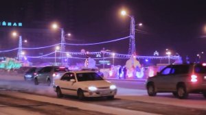 Ночной Благовещенск