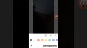 Как сделать смайлик или надпись в приложение Like?