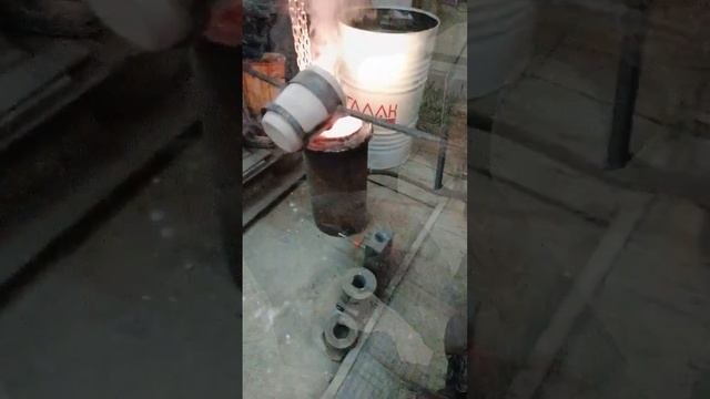 Скульптура из бронзы Морской волк.