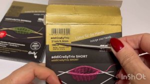 Обзор маленьких гибких спиц Addi  - набор из 3 штук. Очень удобно пользоваться👌