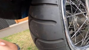 Após 150km com Pneu 180 de Esportiva. Metzeler Roadtec Z6 180 55 17