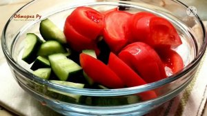 ГРЕЧЕСКИЙ САЛАТ готовлю только так. Вкусный салат HORIATIKI. Простой рецепт.