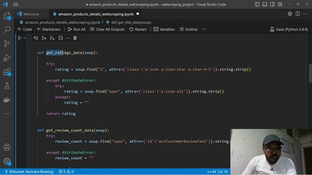 Python Project - Extract Data From Amazon using webscraping #python #programming #coding смотреть онлайн