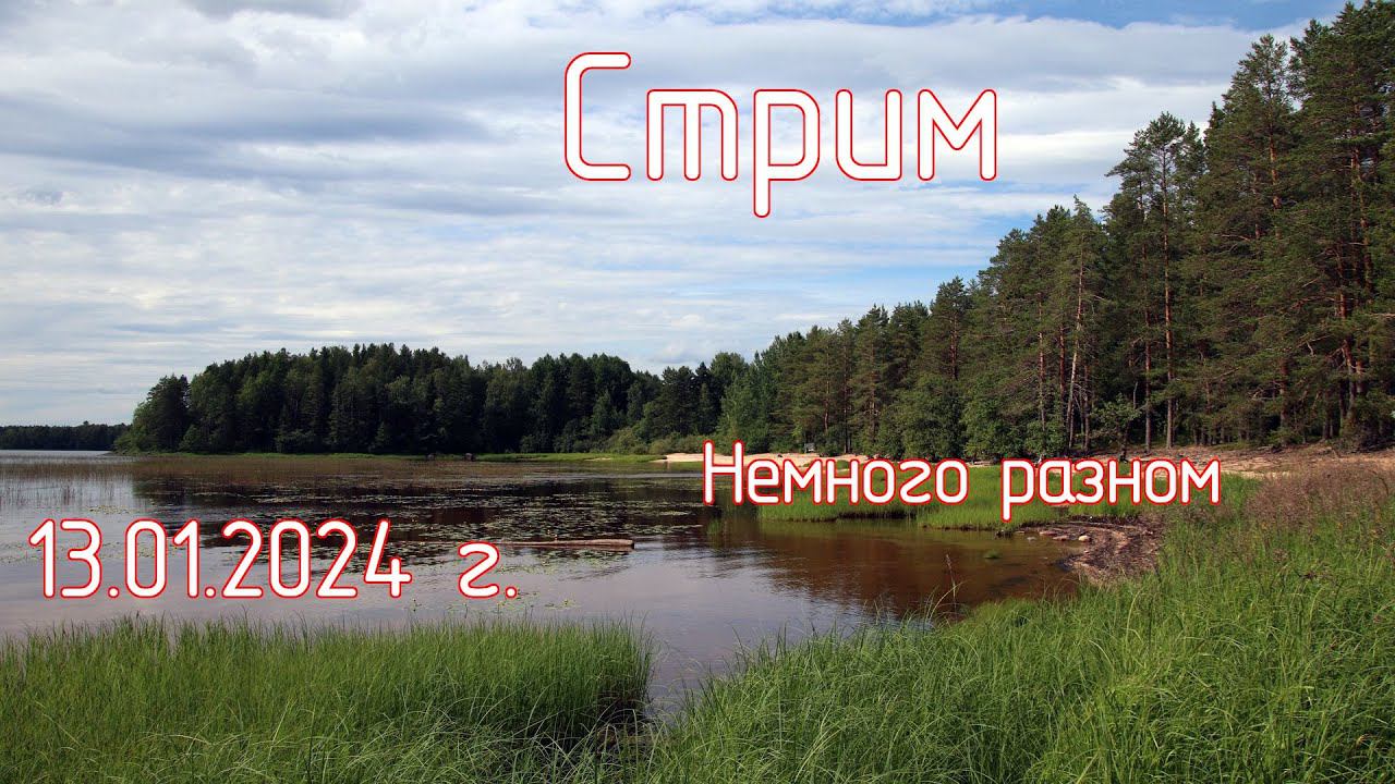 Немного о разном. Стрим 13.01.2024 смотреть онлайн