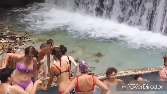 Греция. Термальные источники в Аридее.