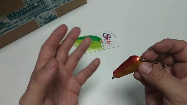 Видеообзор блесны Spike Окуневая 3018 по заказу Fmagazin смотреть онлайн