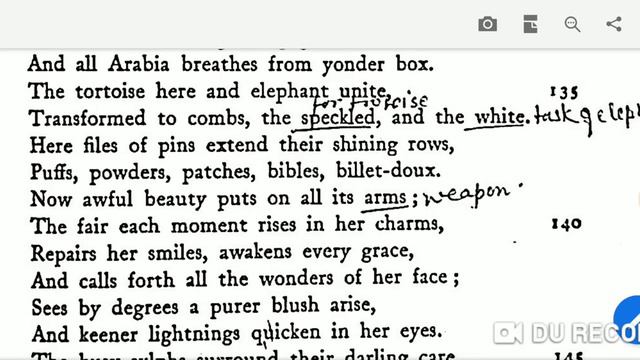 Rape of the Lock Canto 1(line 120 to 148) explanation смотреть онлайн