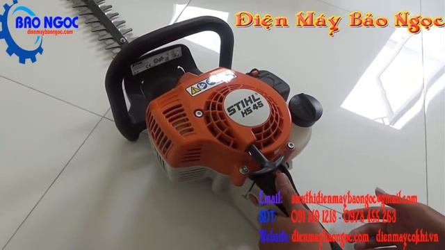 Thiết bị máy cắt tỉa hàng rào Stihl HS45 - Siêu thị điện máy Bảo Ngọc смотреть онлайн