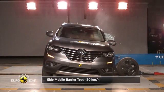 Renault Koleos - 2017 - Crash test Euro NCAP смотреть онлайн