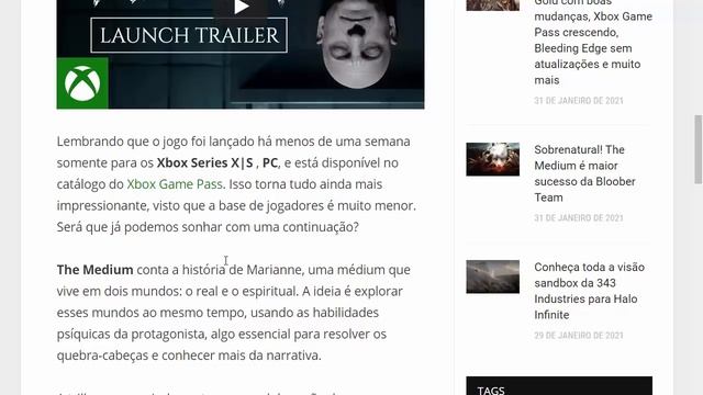 JOGO EXCLUSIVO PLAYSTATION CHEGANDO NO XBOX! | JOGOS GRÁTIS! THE MEDIUM ESTÁ ARREBENTANDO e MAIS! смотреть онлайн