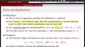 Lecture 4a: Feature Selection, Lasso, and Maximum Likelihood