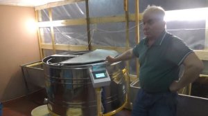 Медогонка "Медуница 40х80 Комби" с десятью кассетами.Кочевая пасека Истомина Владимира Ивановича.