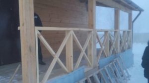 Дом из бруса 6 на 6 с мансардой за 1 минуту